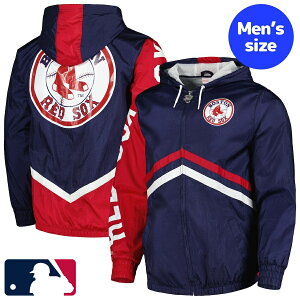 yz MLBItBV Y EBhu[J[ AE^[WPbg {XgEbh\bNX Boston Red Sox Windbreaker Jacket