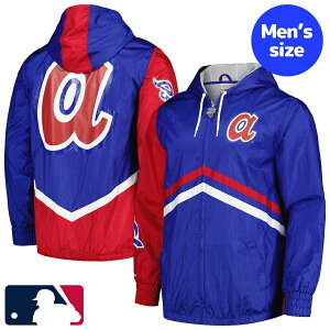 yz MLBItBV Y EBhu[J[ AE^[WPbg Ag^Eu[uX Atlanta Braves Windbreaker Jacket