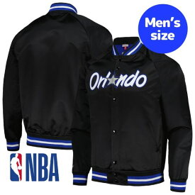 【送料無料+割引クーポン】 NBA公式 メンズ ジャケット MA-1 ボンバー オーランド・マジック Orlando Magic Hardwood Classics Throwback Wordmark Jacket