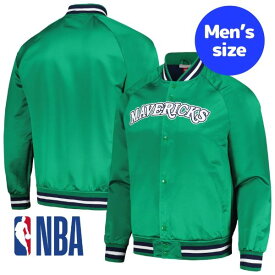【送料無料+割引クーポン】 NBA公式 メンズ ジャケット MA-1 ボンバー ダラス・マーベリックス Dallas Mavericks Hardwood Classics Throwback Wordmark Jacket