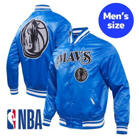 【送料無料+割引クーポン】 NBA公式 メンズ ジャケット MA-1 ボンバー ダラス・マーベリックス Dallas Mavericks City Edition Satin Jacket
