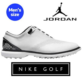 【送料無料+割引クーポン】【メンズサイズ】 Nike ナイキ ジョーダン Jordan ADG 4 Golf ゴルフシューズ（White/Black/White） ユニセックススニーカー 靴 DM0103-110 Men's Golf Shoes ゴルフコース ゴルフ場 打ちっぱなし ゴルフ練習場