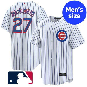 yz MLBItBV NIKE iCL Y ؐ VJSEJuX jtH[ W[W vJ jz[ z[  Seiya Suzuki Chicago Cubs Japanese Home Jersey