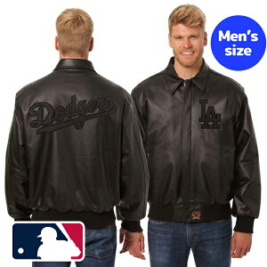 �y���������z MLB���� JH Design �����Y ���U�[�W���P�b�g �v�W���� ���T���[���X�E�h�W���[�X ��J�ĕ� �R�{�R�L Los Angeles Dodgers Leather Jacket�iBlack�j