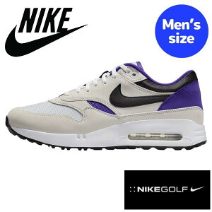 【送料無料】【メンズ】 nike ナイキ ゴルフシューズ Nike Air Max 1 86 OG G Men's Golf Shoes (Neutral Grey/White/Purple Punch/Black) DV1403-005 スニーカー 靴 打ちっぱなし ゴルフコース ゴルフ練習場 ゴルフコ