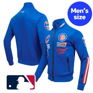 【送料無料】【メンズ】 MLB公式 メジャーリーグ トラックジャージ 長袖トップス 運動着 ウォームアップジャケット シカゴ・カブス 今永昇太 鈴木誠也 Chicago Cubs Fast Lane Track Jacket