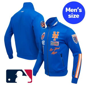 【送料無料】【メンズ】 MLB公式 メジャーリーグ トラックジャージ 長袖トップス 運動着 ウォームアップジャケット ニューヨーク・メッツ 千賀滉大 New York Mets Fast Lane Track Jacket