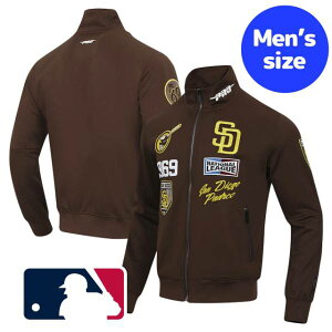【送料無料】【メンズ】 MLB公式 メジャーリーグ トラックジャージ 長袖トップス 運動着 ウォームアップジャケット サンディエゴ・パドレス ダルビッシュ有 San Diego Padres Fast Lane Track Jacket