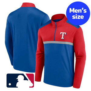 yzyYz MLB W[[O gbNW[W gbvX ^ EH[AbvWPbg eLTXEW[Y Texas Rangers Unstoppable 1/4 Zip Top