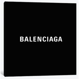 【送料無料+割引クーポン】 米国発のお洒落なブランドオマージュアート Bb Balenciaga Black バレンシアガ Balenciaga キャンバスアート 絵画 インテリア 模様替え 引越し祝い 新築祝い 待合室 会議室