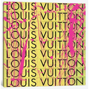 �y���������z �č����̂������ȃu�����h�I�}�[�W���A�[�g Colorfast Couture In Pink ���B�g�� Louis Vuitton �L�����o�X �G�� �C���e���A �͗l�ւ� ���z���j�� �V�z�j�� �ҍ��� ��c��