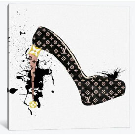 【送料無料+割引クーポン】 米国発のお洒落なブランドオマージュアート It's All About The Heels ヴィトン Louis Vuitton キャンバス 絵画 インテリア 模様替え 引越し祝い 新築祝い 待合室 会議室