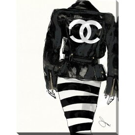 【送料無料+割引クーポン】 お洒落なブランドオマージュアート Biker Chic シャネル CHANEL キャンバスアート 絵画 インテリア 模様替え 引越し祝い 新築祝い 待合室 会議室