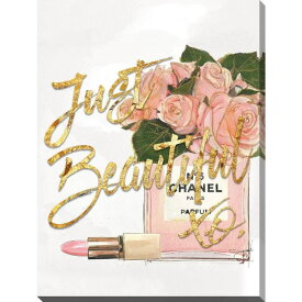 【送料無料+割引クーポン】 お洒落なブランドオマージュアート Just Beautiful Chanel シャネル CHANEL キャンバスアート 絵画 インテリア 模様替え 引越し祝い 新築祝い 待合室 会議室