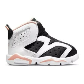 【ニコニコ割引対象】【送料無料】 nike ナイキ ジョーダン 【キッズ用（~16.0cm）】 Jordan 6 Retro Little Flex（White/Arctic Orange/Black） スニーカー 子供靴