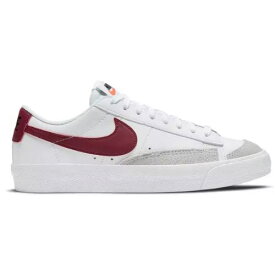 【送料無料+割引クーポン】【大人もOK（22.0-25.0cm）】 ナイキ Nike Blazer Low 77（White/Team Red/Black） スニーカー 靴 レディース キッズ 子供シューズ 男の子用 女の子用