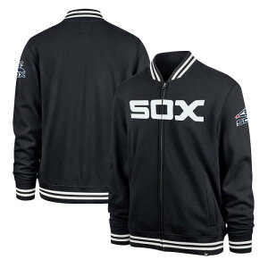 �y���������z MLB �����Y �g���b�N�W���P�b�g �W���[�W Navy �V�J�S�E�z���C�g�\�b�N�X Chicago White Sox 47 Brand �t�H�[�e�B�[�Z�u�� Wax Pack Pro Camden Track Jacket