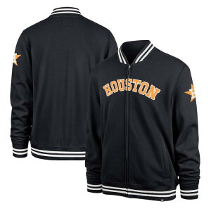 �y���������z MLB �����Y �g���b�N�W���P�b�g �W���[�W Navy �q���[�X�g���E�A�X�g���Y Houston Astros 47 Brand �t�H�[�e�B�[�Z�u�� Wax Pack Pro Camden Track Jacket