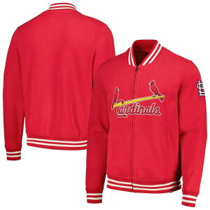�y���������z MLB �����Y �g���b�N�W���P�b�g �W���[�W Red �k�[�g�o�[ �Z���g���C�X�E�J�[�W�i���X �J�[�f�B�i���X St. Louis Cardinals 47 Wax Pack Pro Camden Track Jacket
