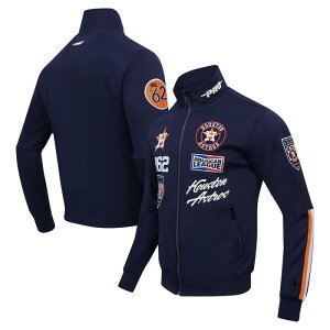 �y���������z�y�����Y�z MLB ���W���[���[�O �g���b�N�W���[�W �����g�b�v�X �^���� �E�H�[���A�b�v�W���P�b�g �q���[�X�g���E�A�X�g���Y Houston Astros Fast Lane Track Jacket