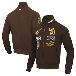�y���������z�y�����Y�z MLB ���W���[���[�O �g���b�N�W���[�W �����g�b�v�X �^���� �E�H�[���A�b�v�W���P�b�g �T���f�B�G�S�E�p�h���X �_���r�b�V���L San Diego Padres Fast Lane Track Jacket
