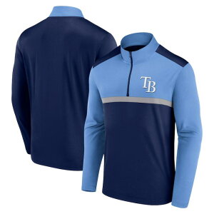 �y���������z�y�����Y�z MLB ���W���[���[�O �g���b�N�W���[�W �����g�b�v�X �^���� �E�H�[���A�b�v�W���P�b�g �^���p�x�C�E���C�Y Tampa Bay Rays Unstoppable 1/4 Zip Top