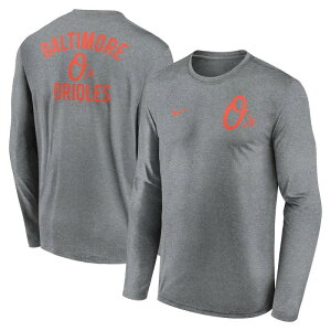 MLB ���W���[���[�O �i�C�L Nike �����Y ����T�V���c ����T �g�b�v�X ����q�V �{���e�B���A�E�I���I�[���Y Baltimore Orioles Nike 2-Hit Legend Performance Long Sleeve T-Shirt
