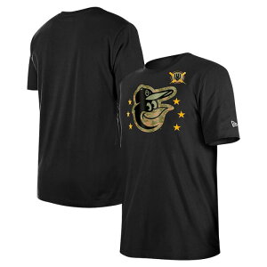 �y���������z MLB ���W���[���[�O �����Y T�V���c �����g�b�v�X �j���[�G��New Era ����q�V �{���e�B���A�E�I���I�[���Y Baltimore Orioles 2024 Armed Forces Day T-Shirt