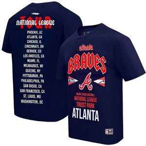 �y���������z MLB ���W���[���[�O �����Y T�V���c �����g�b�v�X �v���X�^���_�[�h Pro Standard �A�g�����^�E�u���[�u�X Atlanta Braves Oversized City Tour T-Shirt