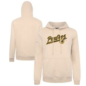 �y���������z MLB ���W���[���[�O �����Y �p�[�J�[ �g���[�i�[ �����g�b�v�X Levelwear ���x���E�F�A �_���r�b�V���L �T���f�B�G�S�E�p�h���X San Diego Padres Podium Fleece Pullover Hoodie