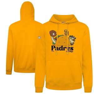 �y���������z MLB ���W���[���[�O �����Y �p�[�J�[ �g���[�i�[ �����g�b�v�X Levelwear ���x���E�F�A �_���r�b�V���L �T���f�B�G�S�E�p�h���X San Diego Padres Podium Ballpark Food Pullover Hoodie
