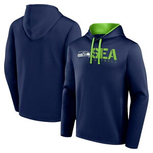 �y���������z NFL �����Y �p�[�J�[ �����g�b�v�X �g���[�i�[ �t�[�f�B�[ �V�A�g���E�V�[�z�[�N�X Seattle Seahawks Logo Athletic Head Start Pullover Hoodie