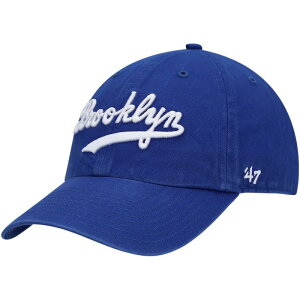 �y���������z MLB ���K�i �����Y �L���b�v �X�q �n�b�g �x�[�X�{�[���L���b�v 47 Brand �t�H�[�e�B�[�Z�u�� ��J�ĕ� �R�{�R�L ���X�ؘN�� ���T���[���X�E�h�W���[�X Brooklyn Dodgers Logo Cooperstown Co