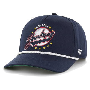 �y���������z MLB ���K�i �����Y �L���b�v �X�q �n�b�g �x�[�X�{�[���L���b�v 47 Brand �t�H�[�e�B�[�Z�u�� �j���[���[�N�E�����L�[�X �W���b�W New York Yankees 47 Wax Pack Collection Premier Hitch Adjustable 