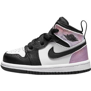 yzyxr[ELbYi-16.0cmjz iCL Nike W[_ Jordan 1 Mid SE ShoesiBlack/White/Amethyst Wavej j̎qpXj[J[ qC oYj