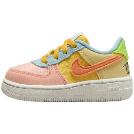 【送料無料+割引クーポン】【ベビー・キッズ（-16.0cm）】 ナイキ Nike Force 1 LV8 Next Nature Shoes（Sanded Gold/Wheat Grass） 男の子用スニーカー 子供靴 出産祝い