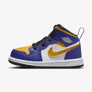 yzxr[ELbYi10.0-16.0cmj iCL Nike W[_ Jordan 1 Mid ShoesiDark Concord/White/Blackj DQ8425-517 Xj[J[ C oYj
