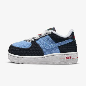 【送料無料】ベビー・キッズ(10.0-16.0cm) ナイキ Nike Air Force 1 LV8 Shoes(Black/White/University Red) DZ5307-001 スニーカー 靴 出産祝い