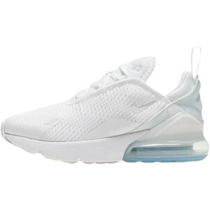 【送料無料】 nike ナイキ キッズ用サイズ(16.5-22.0cm) Nike Air Max 270 Shoe(White) 男の子用スニーカー 子供靴 女の子用シューズ くつ 入園入学祝い