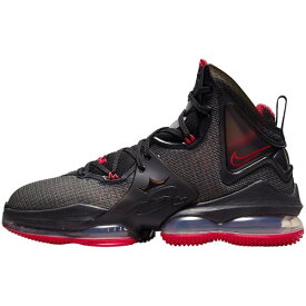 【送料無料+割引クーポン】【メンズ】 ナイキ nike LeBron 19 Basketball Shoes（Black/University Red/Black） ユニセックススニーカー 靴 レディースシューズ
