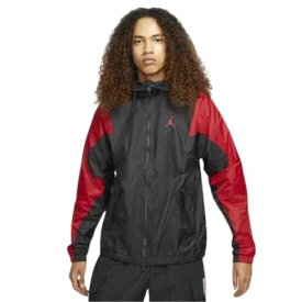 【送料無料+割引クーポン】【メンズ】 ナイキ NIKE ジョーダン Air Jordan Essentials Woven Jacket（Black/Gym Red） ジャケット アウター ジャンパー コート ウインドブレーカー