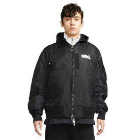 【送料無料+割引クーポン】 ナイキ Nike x sacai Jacket（Black） ジャケット アウター ジャンパー コート Men's ギフト プレゼント ウィンドブレーカー ウーブンジャケット ナイロンジャケット