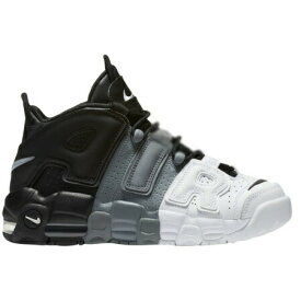 【送料無料+割引クーポン】 nike ナイキ 【大人もOK レディース・ユースサイズ（22.0-25.0cm）】 NIKE AIR MORE UPTEMPO（ブラックxクールグレーxホワイト） モアテン アップテンポ スニーカー 靴 シューズ ストリートファッション 【楽ギフ_包装選択】