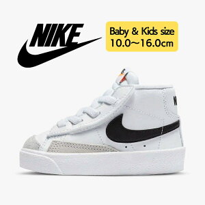yz xr[ELbYi-16.0cmj nike iCL Nike Blazer Mid '77 iWhite/Total Orange/Blackj qpXj[J[ oYj DA4088-100