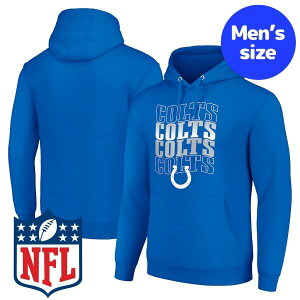 yz NFL Atg Y p[J[ gbvX t[fB[ CfBAi|XERc Indianapolis Colts Four Team Name Logo Fleece Pullover Hoodie