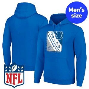 yz NFL Atg Y p[J[ gbvX t[fB[ CfBAi|XERc Indianapolis Colts Shield Logo Pullover Hoodie