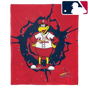�y���������z�y����T�C�Y152x127cm�z MLB���� ���W���[���[�O �u�����P�b�g �Ђ��|���ѕz �C���e���A �͗l�ւ� �����^�I�� �Z���g���C�X�E�J�[�W�i���X �k�[�g�o�[ Cardinals Mascot Throw Blanket