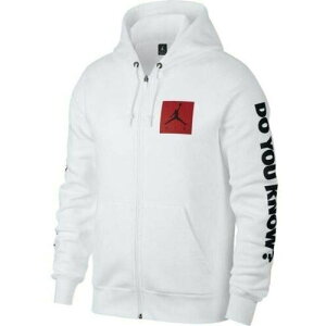 "�y���������z nike �i�C�L �W���[�_�� �����Y�p�[�J�[ Air Jordan AJ3 Flight ""Do You Know"" Hoodie�iWhite�j �t�[�f�B�[ �g�b�v�X �g���[�i�[ �����g�b�v�X"