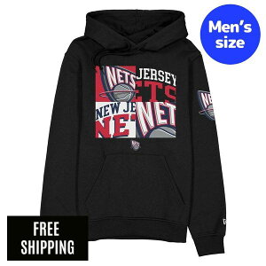 NBA �j���[�W���[�W�[�E�l�b�c �����Y �p�[�J�[ New Era �j���[�G�� New Jersey Nets Hardwood Classics 2000s Multi Logos Hoodie ��������