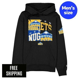 NBA �f���o�[�E�i�Q�b�c ��R���E���L�b�` �����Y �p�[�J�[ New Era �j���[�G�� Denver Nuggets Hardwood Classics 2000s Multi Logos Hoodie ��������